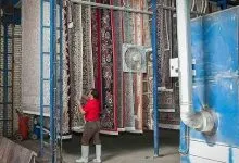 مدرن ترین گرمخانه قالیشویی اتوماتیک