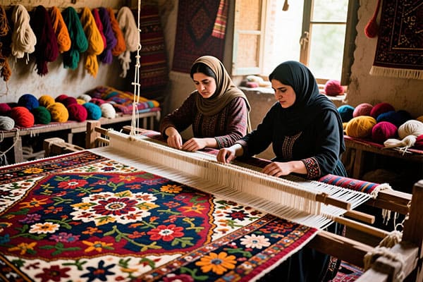 آشنایی با انواع فرش و ویژگی های آن