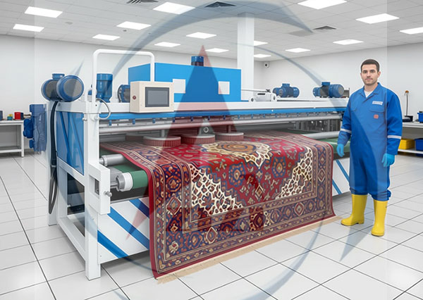 ماشین آلات مورد نیاز برای شستشوی قالی  ماشین آلات مورد نیاز برای شستشوی قالی در قالیشویی